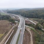 42 km 76+050 obiekt ES 2.3 - wykonana warstwa ścieralna