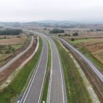 7 km 69+140 ułożone warstwy nawierzchni