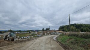 8 km 72+800 plac budowy