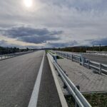 9 km 74+170 obiekt PZDs 2.2, malowanie oznakowania poziomego