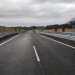 10 km 74+170 wykonanie oznakowania poziomego (przeciwnie do km)