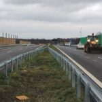 12.2 km 74+500 obiekt ES 2.2-wykonanie oznakowania poziomego