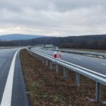 15 km 75+200 ułożone warstwy nawierzchni (zgodnie z km)