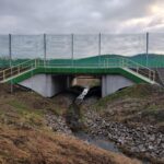 18 km 76+800 obiekt MS 2.9 - wykonane schody skarpowe