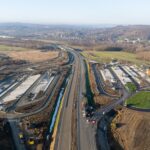 22 km 72+680 postęp robót - docelowy MOP Równe