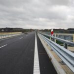 3 km 70+800 wykonane oznakowanie poziome (zgodnie z km)