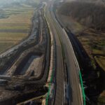42 km 76+700 ułożone warstwy nawierzchni