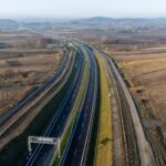 5 km 69+130 ułożone warstwy nawierzchni