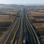 8 km 69+900 ułożone warstwy nawierzchni