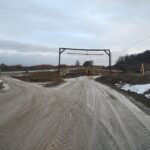 8 km 72+800 plac budowy