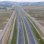 13 km 70+400 ułożone warstwy nawierzchni