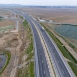 2 km 68+400 ułożone warstwy nawierzhni