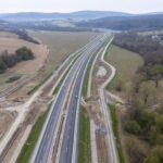 36 km 75+150 ułożone warstwy nawierzchni