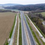 38 km 75+630 ułożone warstwy nawierzchni