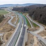 42 km 76+390 ułożone warstwy nawierzchni