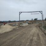 8. km 72+800 plac budowy